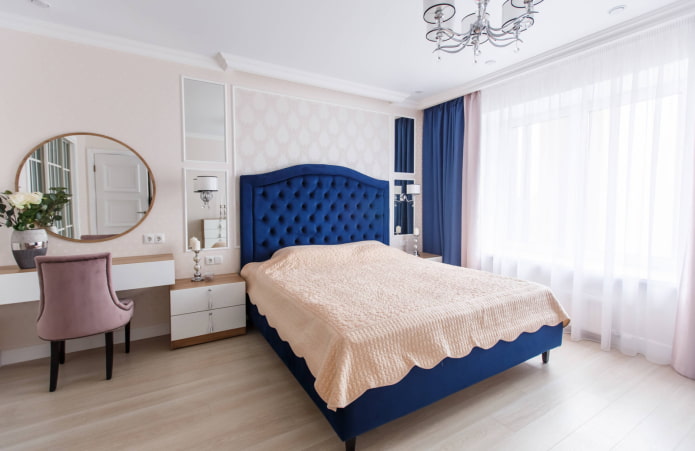 Moderne klassiekers in de slaapkamer van 18 m?