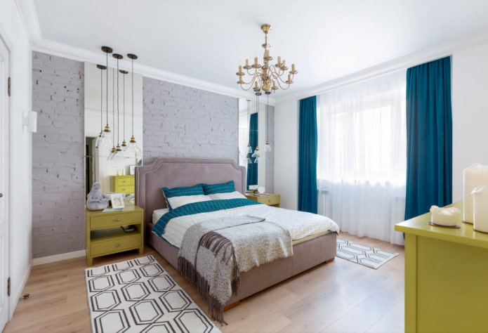 slaapkamer met lichte accenten