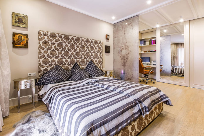studeerkamer in de slaapkamer