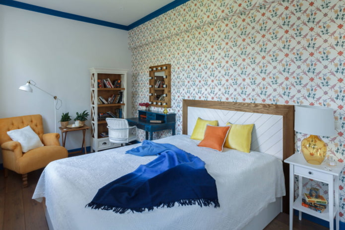 slaapkamer in fusionstijl