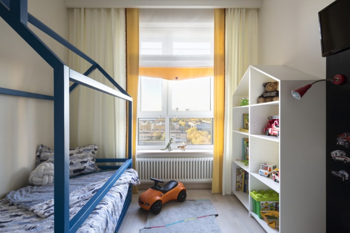 kinderkamer 9 vierkanten