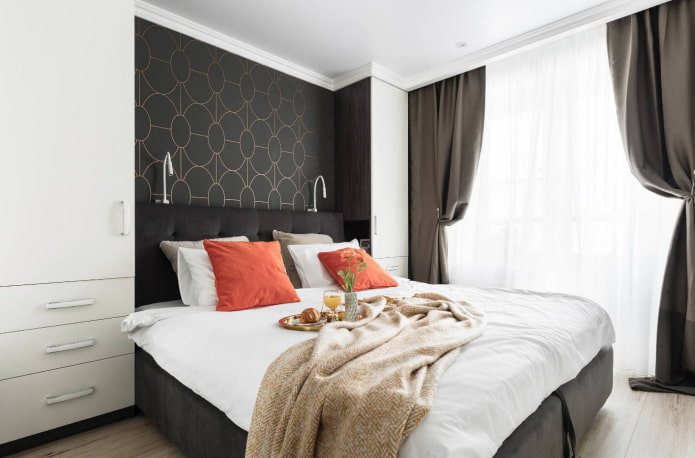 Slaapkamer van 9 vierkante meter voor een meisje