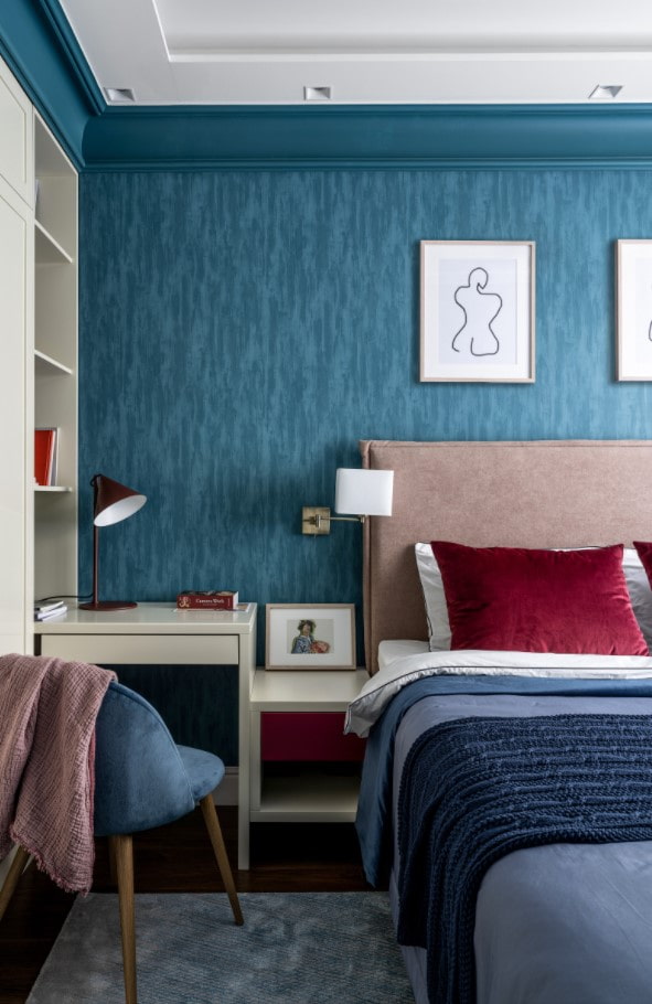 werkplek in de slaapkamer