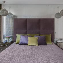 Slaapkamermuurontwerp: kleurselectie, afwerkingsopties, 130 foto's van het interieur - 18
