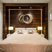 Slaapkamermuurontwerp: kleurselectie, afwerkingsopties, 130 foto's van het interieur - 12