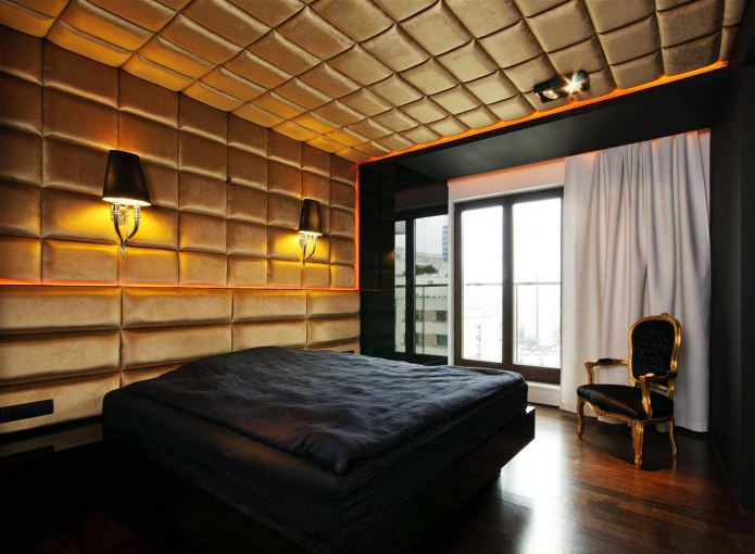 Zachte accentmuur in de slaapkamer