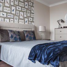 Slaapkamermuurontwerp: kleurselectie, afwerkingsopties, 130 foto's van het interieur - 2