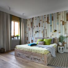 Slaapkamermuurontwerp: kleurselectie, afwerkingsopties, 130 foto's van het interieur - 16