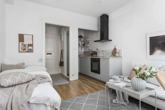 Scandinavisch studio-appartement