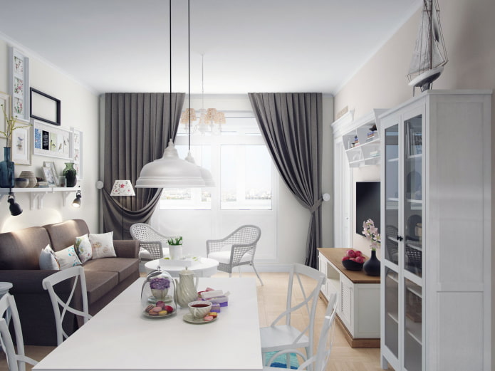 Woonkeuken recreatieruimte