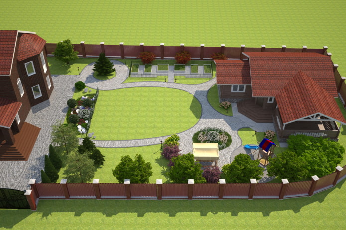 ontwerp voor een langgerekt zomerhuisje