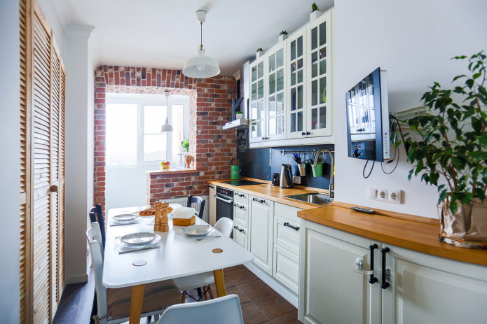 smalle keuken interieurontwerp