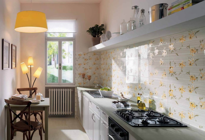 smalle keukenruimte decoratie