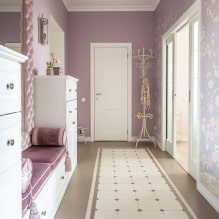 Hoe decoreer je het interieur van een smalle gang? -3