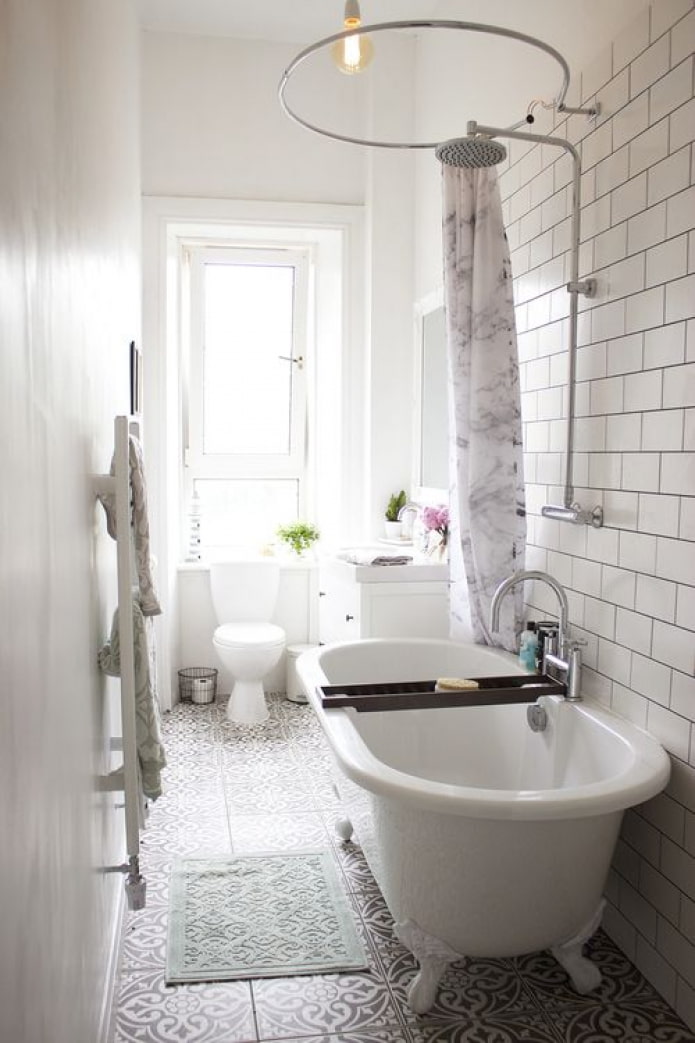 vrijstaande badkamer