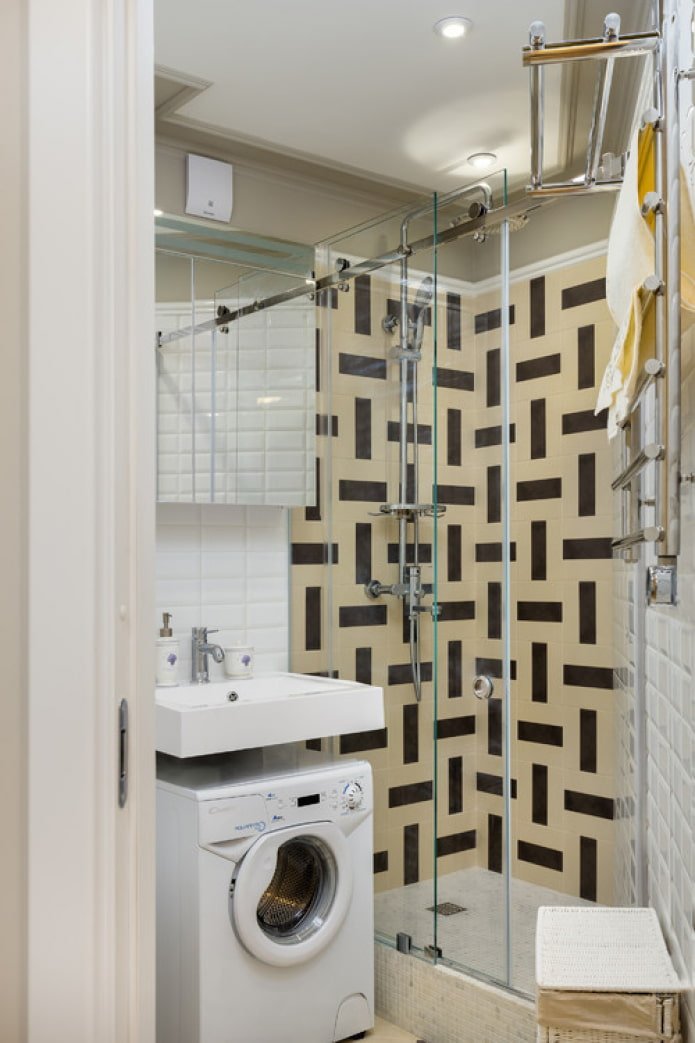 douche in het appartement