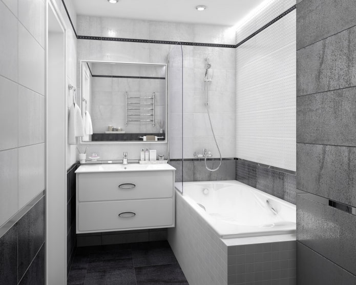 monochrome serie in het interieur