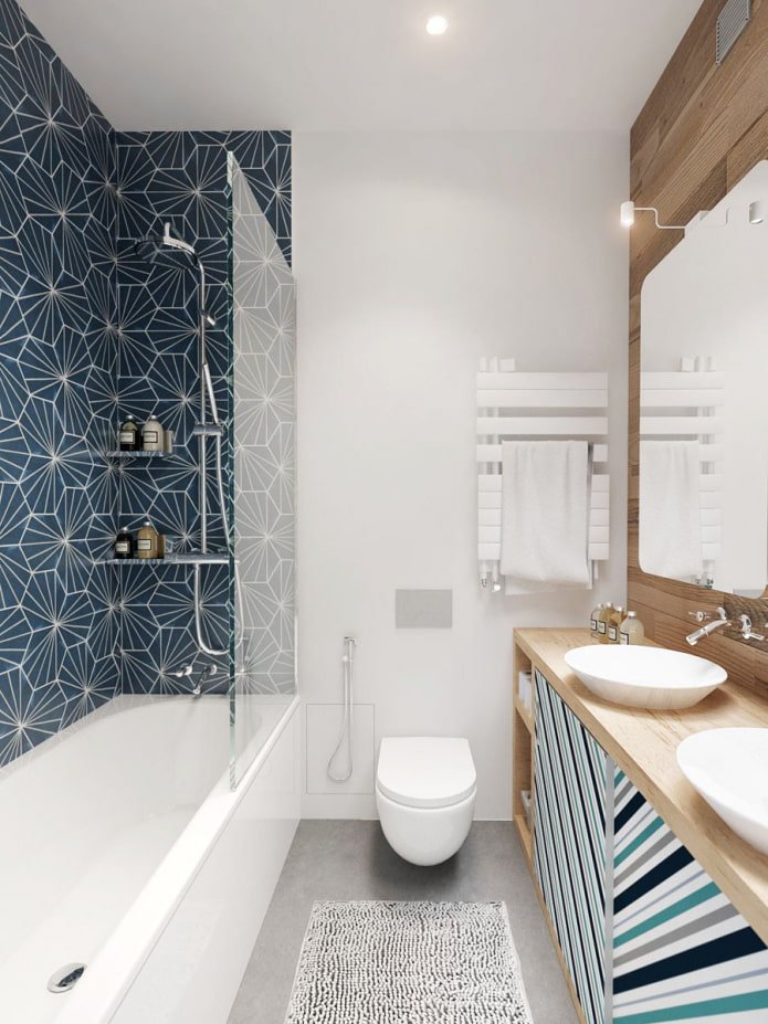 moderne tegels voor de badkamer
