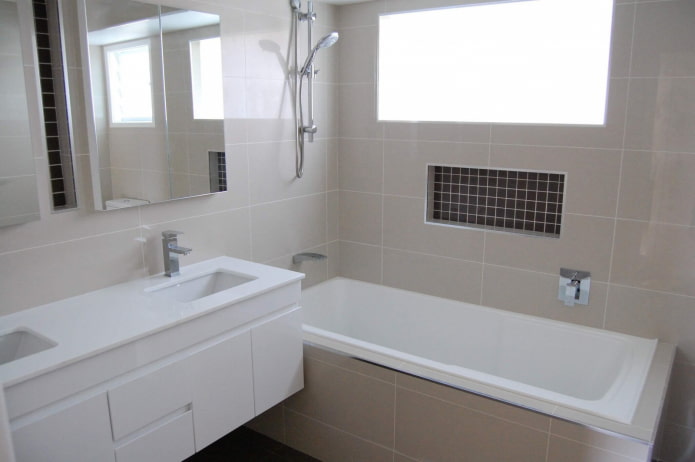 badkamer in een Chroesjtsjovka