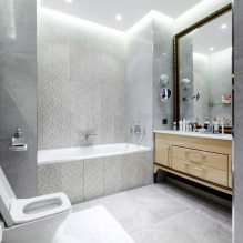 Interieur van een badkamer gecombineerd met een toilet - 5