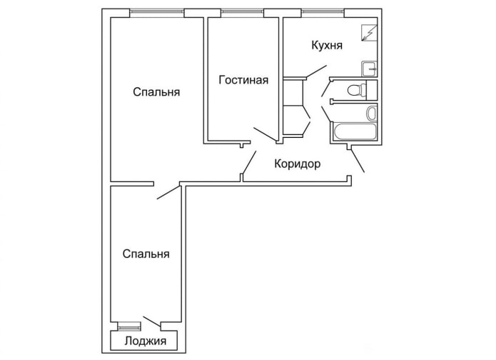 Indeling v??r renovatie
