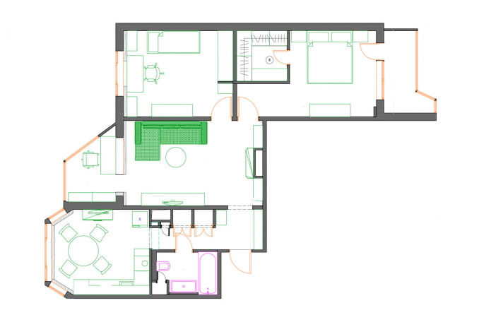 Appartementsplan