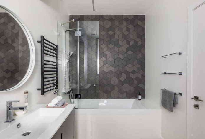 minimalistische badkamer