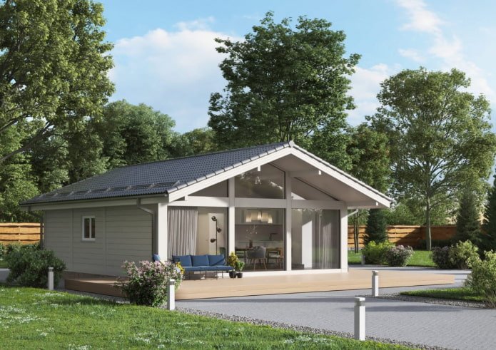 klein huis in vakwerkstijl