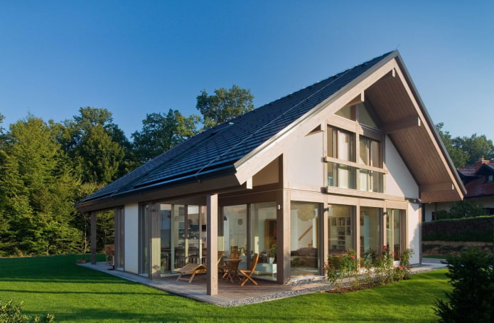 klein huis in vakwerkstijl