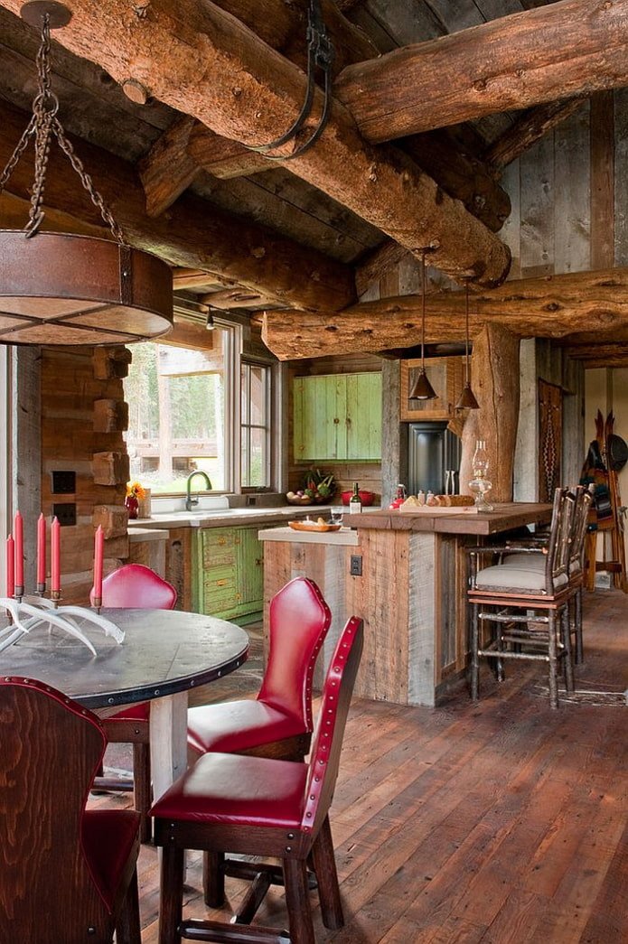 Keuken-eetkamer