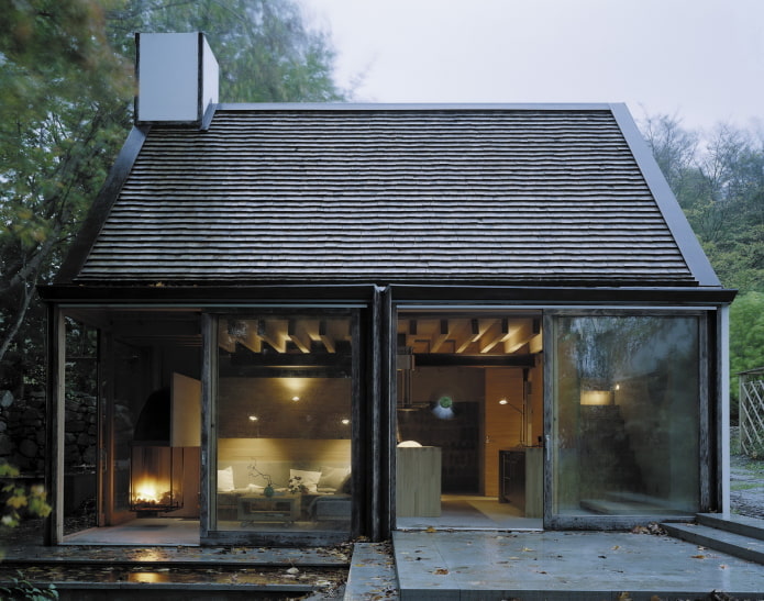 klein huis in Scandinavische stijl