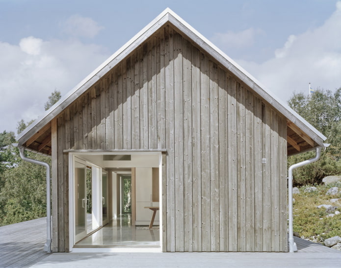 klein huis in Scandinavische stijl