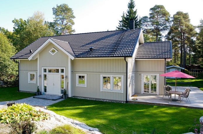 landhuis in Scandinavische stijl