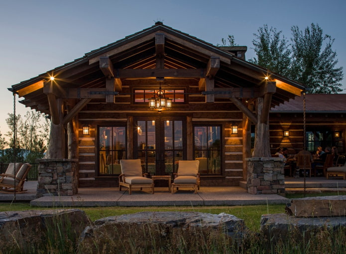 huis met aangrenzend terras