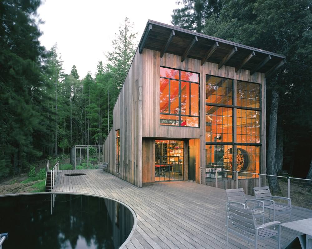 prachtig huis met panoramische ramen