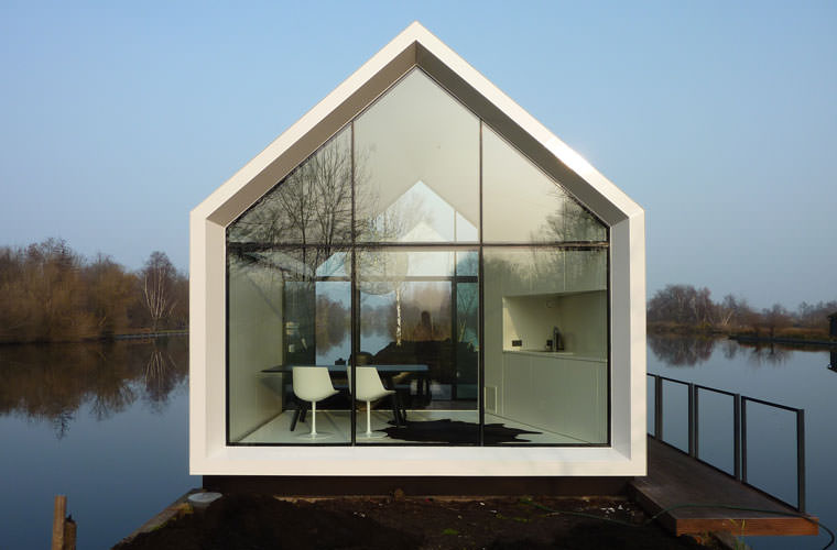 huis met panoramische ramen