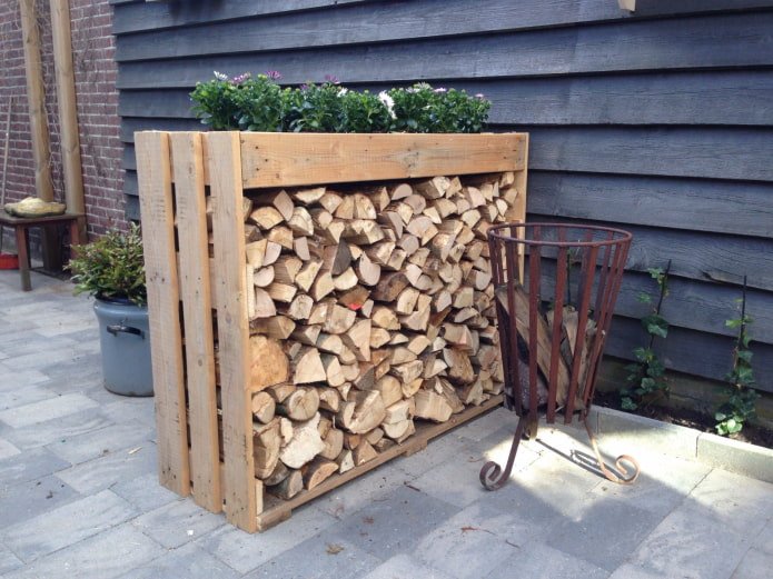 pallet houthok