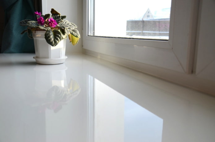 brede vensterbank