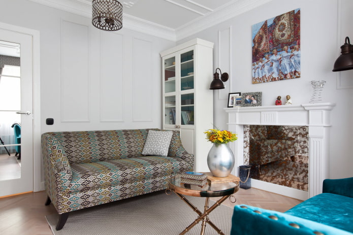 Decoratieve open haard