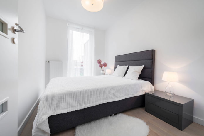 Minimalistische slaapkamer