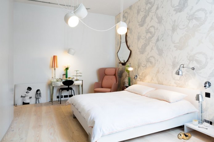 dubbel model in Scandinavische stijl