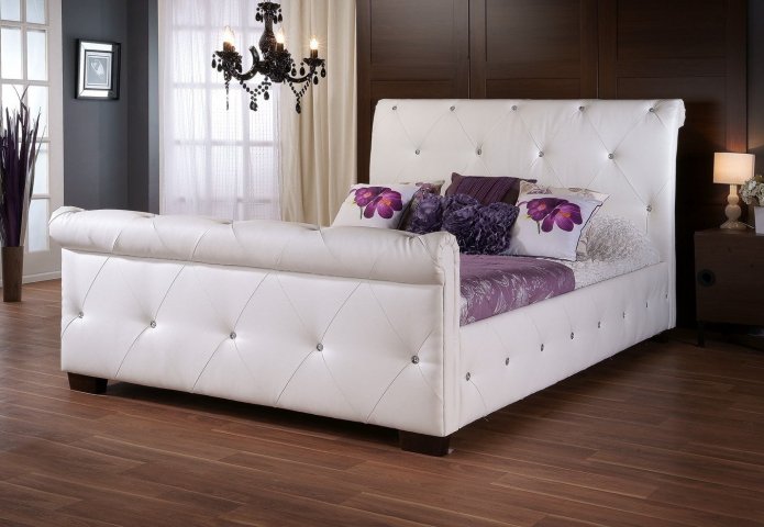 dubbel model met strass-steentjes aan de binnenkant