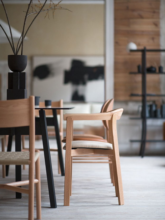 Stoelen in Japanse stijl