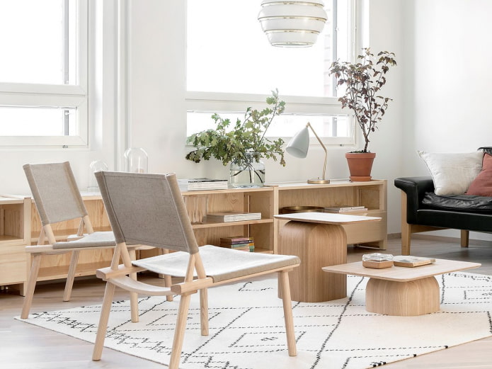 Japans minimalisme in de woonkamer