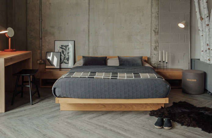 moderne Japanse stijl in het interieur