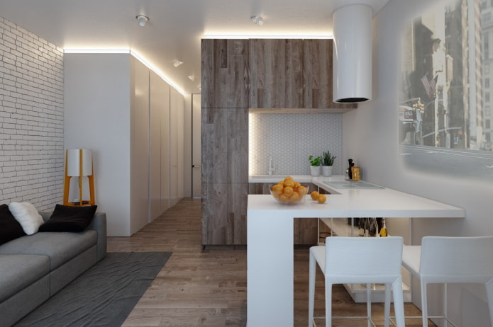 voordelen van een tweekamerappartement in Europese stijl
