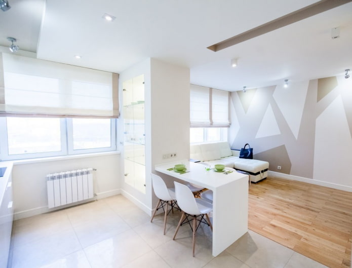 grote keuken-woonkamer