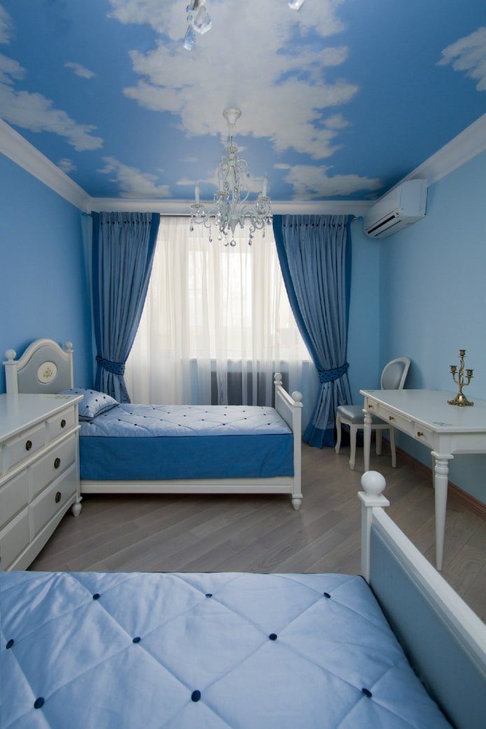 Euro-stijl renovatie van een kinderkamer