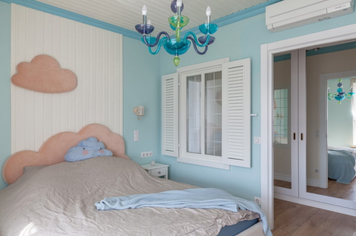 imitatieraam in een kinderkamer