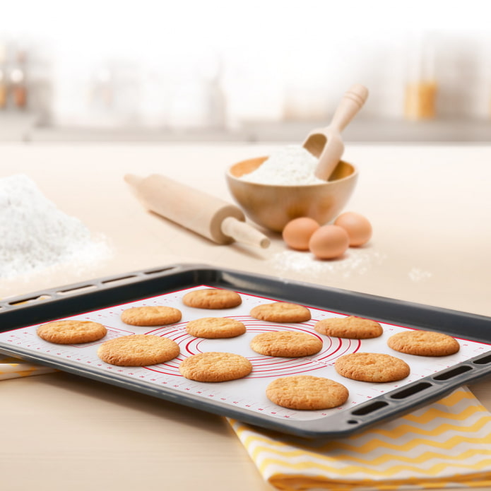 Koekjes op de mat